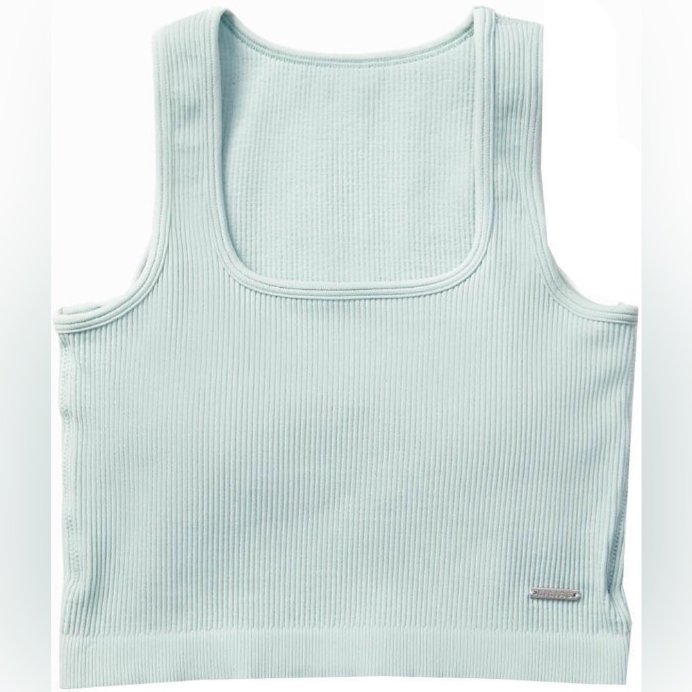 LIMITED EDITION Lilias Active x Cassie Randolph Jade Seamless Crop Tank Size S